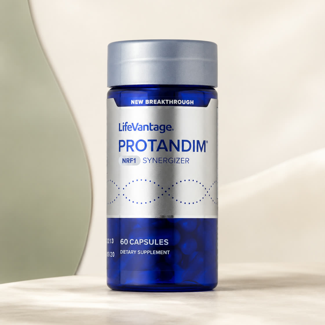 Embalagem do Protandim NRF1 Synergizer